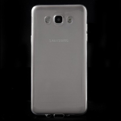 Samsung Galaxy J7 2016 (J710) dzidrs (caurspīdīgs) cieta silikona TPU pasaulē planākais apvalks / Vacins.lv