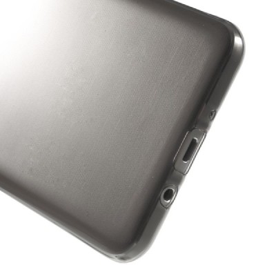 Samsung Galaxy J7 2016 (J710) dzidrs (caurspīdīgs) cieta silikona TPU pasaulē planākais pelēks apvalks / Vacins.lv