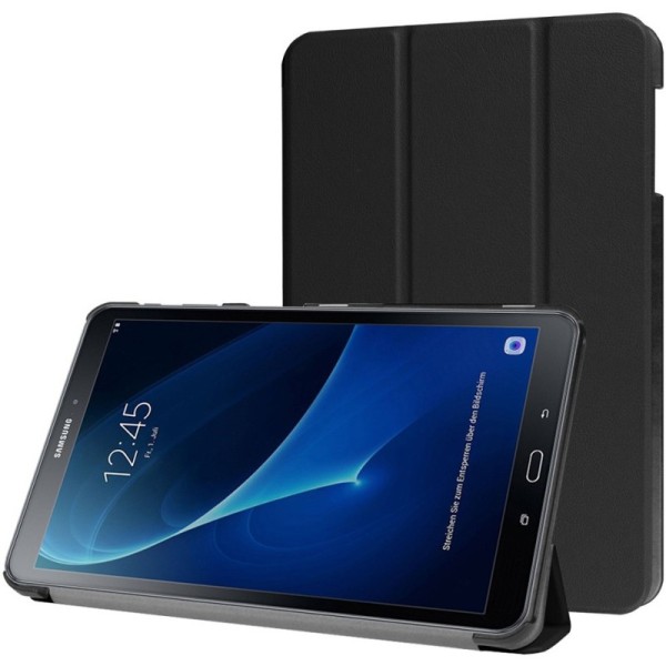 Atvēramais maciņš - melns (Galaxy Tab A 10.1 2016)