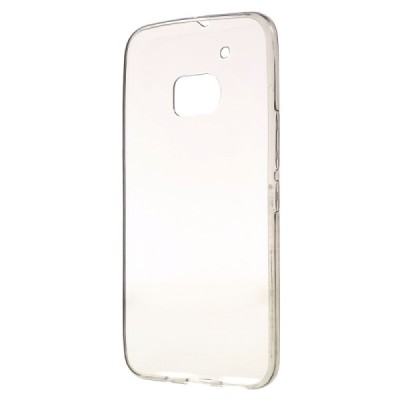 HTC 10 (M10 Lifestyle) dzidrs (caurspīdīgs) cieta silikona TPU pasaulē planākais pelēks apvalks / Vacins.lv