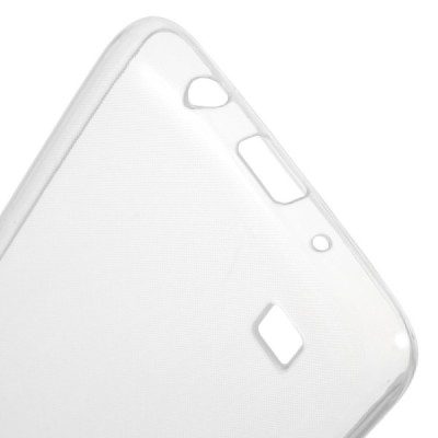 LG K8 (K350N) dzidrs (caurspīdīgs) cieta silikona TPU pasaulē planākais apvalks / Vacins.lv
