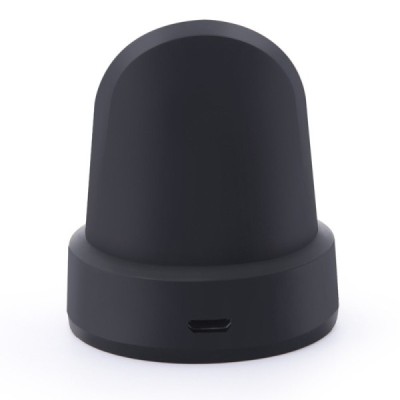 „ITian“ melns bezvadu lādētājs (Qi standarts) pulksteņiem (dock) - statīvs, turētājs (smartwatch) / Vacins.lv