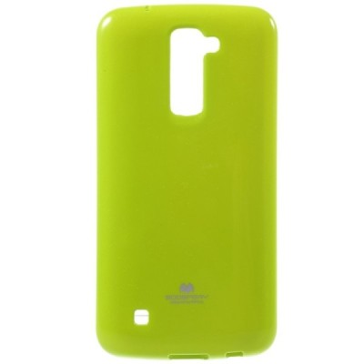 LG K10 ir K420N Mercury zaļa cieta silikona (TPU) apvalks / Vacins.lv