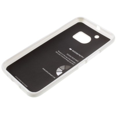HTC 10 (M10 Lifestyle) Mercury balts cieta silikona (TPU) apvalks / vacins.lv