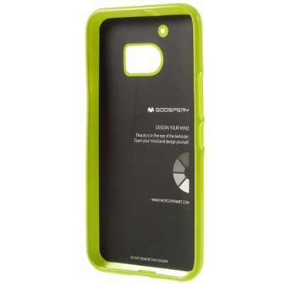 HTC 10 (M10 Lifestyle) Mercury zaļš cieta silikona (TPU) apvalks / Vacins.lv