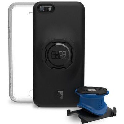 Melns Apple iPhone 5, 5s un SE „Quad Lock“ Bike Kit / vacins.lv