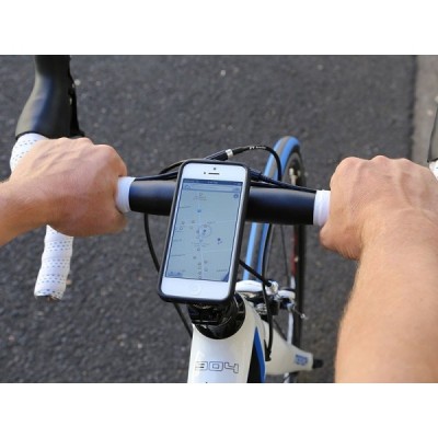 Melns Apple iPhone 5, 5s un SE „Quad Lock“ Bike Kit / vacins.lv