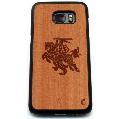Samsung Galaxy S7 edge „Crafted Cover“ Vytis dabīga koka telefona apvalks / Vacins.lv