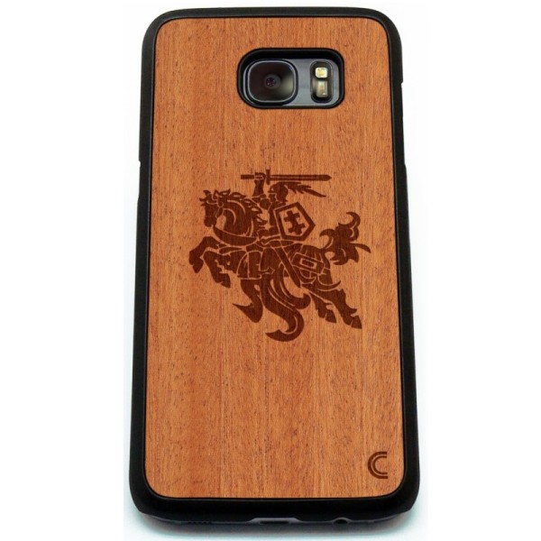 „Crafted Cover“ dabīga koka apvalks - Vytis (Galaxy S7 edge)