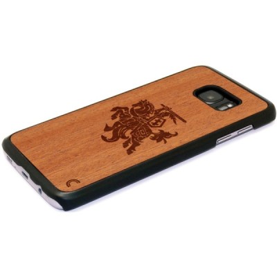 Samsung Galaxy S7 edge „Crafted Cover“ Vytis dabīga koka telefona apvalks / Vacins.lv
