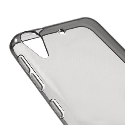 HTC Desire 530 cieta silikona (TPU) dzidrs (pelēks) un matēts apvalks / Vacins.lv
