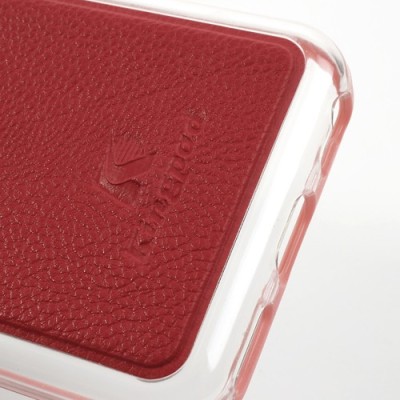 „Kingpad“ Leather sērijas sarkans ādas un izturīgas plastmasas Apple iPhone 5C apvalks / Vacins.lv