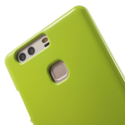 P9 Plus Mercury zaļš cieta silikona (TPU) apvalks / Vacins.lv
