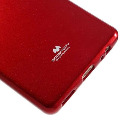 Huawei P9 Plus Mercury sarkans cieta silikona (TPU) apvalks / vacins.lv