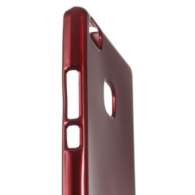 Huawei P9 lite Mercury melns cieta silikona (TPU) apvalks / vacins.lv