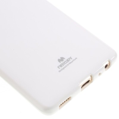 Huawei P9 Mercury balts cieta silikona (TPU) apvalks / vacins.lv