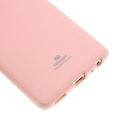 Huawei P9 šviesiai rožinis Mercury kieto silikono (TPU) dėklas - nugarėlė / Priedai.lt
