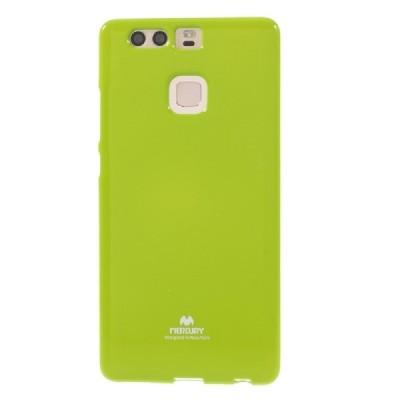 Huawei P9 Mercury zaļš cieta silikona (TPU) apvalks / Vacins.lv
