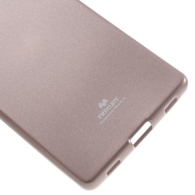 Huawei P8 rausvai auksinis Mercury kieto silikono (TPU) dėklas - nugarėlė / Priedai.lt