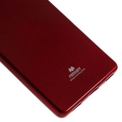 Huawei P8 Mercury sarkans cieta silikona (TPU) apvalks / vacins.lv
