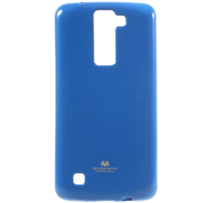 LG K8 mėlynas Mercury kieto silikono (TPU) dėklas - nugarėlė / Priedai.lt
