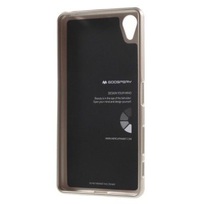 Sony Xperia X Performance Mercury zelta cieta silikona (TPU) apvalks / vacins.lv
