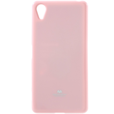 Mercury šviesiai rožinis Sony Xperia X Performance kieto silikono tpu dėklas - nugarėlė / Priedai.lt