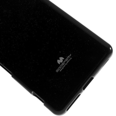 Sony Xperia XA Mercury melns cieta silikona (TPU) apvalks / vacins.lv