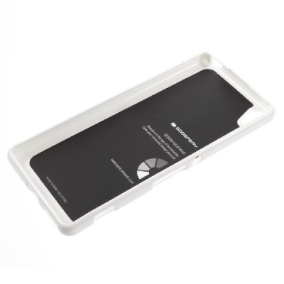 Sony Xperia XA Mercury balts cieta silikona (TPU) apvalks / vacins.lv