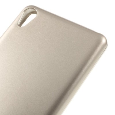 Sony Xperia XA Mercury auksinis kieto silikono tpu dėklas - nugarėlė / Priedai.lt