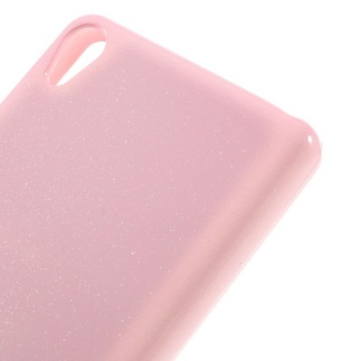 Sony Xperia XA Mercury gaiši rozs cieta silikona (TPU) apvalks / vacins.lv
