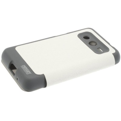Samsung Galaxy Core 2 (G355) „Mercury“ Goospery atvēramais balts maciņš / Vacins.lv