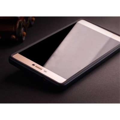 Huawei P8 „IPAKY“ cieta silikona (TPU) melns apvalks (apmales - melnā krāsā) / Vacins.lv