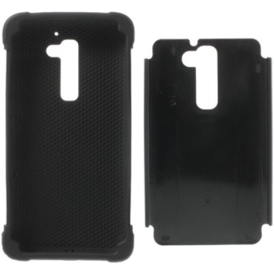Pastiprinātas aizsardzības melns LG G2 D802 apvalks / Vacins.lv