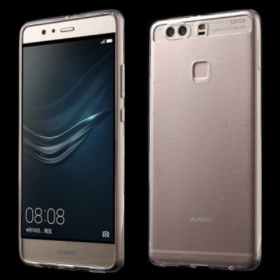 Huawei P9 Plus (Huawei Ascend P9 Plus) dzidrs (caurspīdīgs) cieta silikona TPU pasaulē planākais apvalks / Vacins.lv