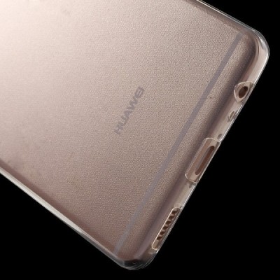 Huawei P9 Plus (Huawei Ascend P9 Plus) dzidrs (caurspīdīgs) cieta silikona TPU pasaulē planākais apvalks / Vacins.lv