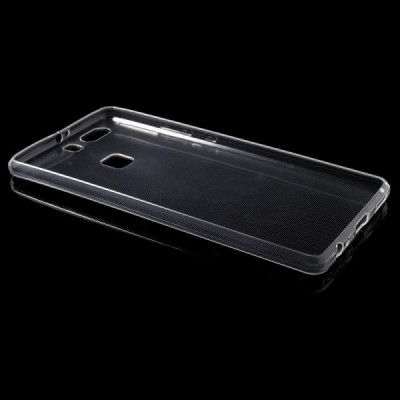 Huawei P9 Plus (Huawei Ascend P9 Plus) dzidrs (caurspīdīgs) cieta silikona TPU pasaulē planākais apvalks / Vacins.lv