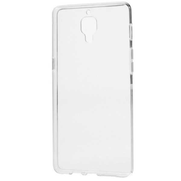 Kieto silikono (TPU) dėklas - skaidrus (OnePlus 3)