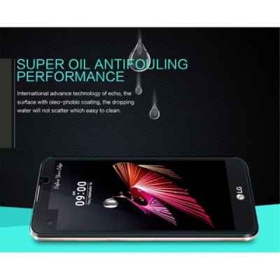 LG X-Screen (K500N) Nillkin 9H Tempered Glass ekrāna aizsargstikls / Vacins.lv