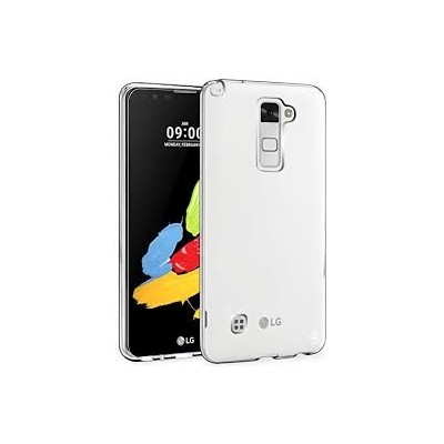 LG Stylus 2 (K520) kieto silikono TPU skaidrus dėklas - nugarėlė / Priedai.lt