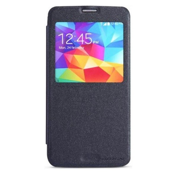 „Nillkin“ Sparkle atvēramais maciņš - pelēks (Galaxy S5 / S5 Neo)