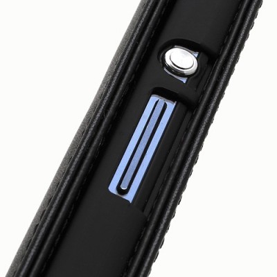 Atverčiamas Sony Xperia Z  juodas odinis dėklas / Priedai.lt