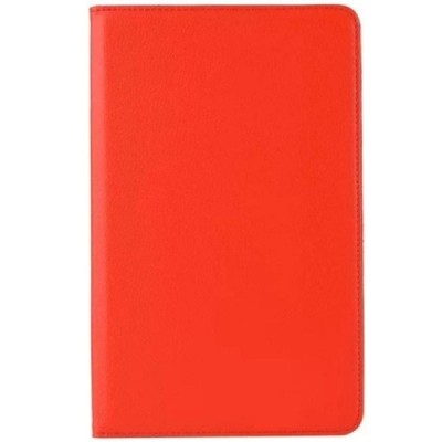 Samsung Galaxy Tab A 10.1 2016 (T580, T585) atvēramais sarkans ādas maciņš, grozās 360° grādu apjomā / Vacins.lv