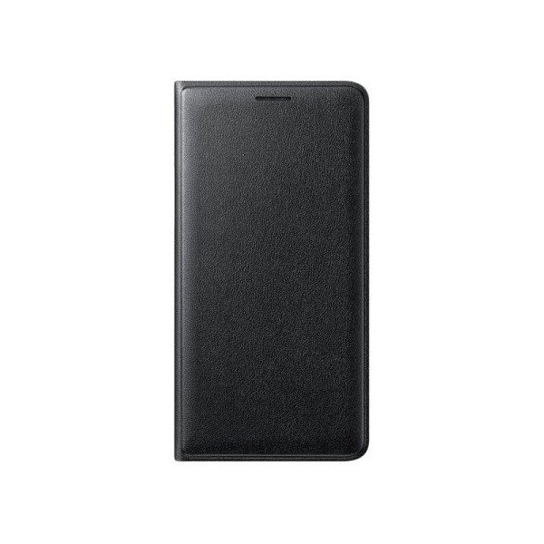 „Samsung“ Flip Wallet Cover atvērams maciņš - melns (Galaxy J3 2016)
