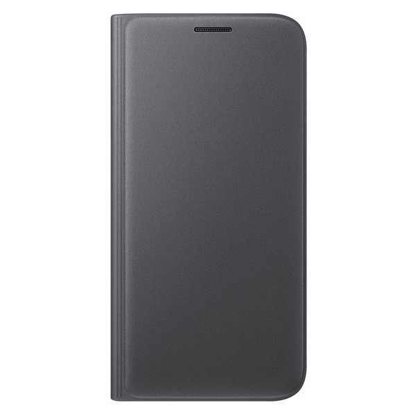 „Samsung“ Flip Wallet Cover atverčiamas dėklas - juodas (Galaxy S7)