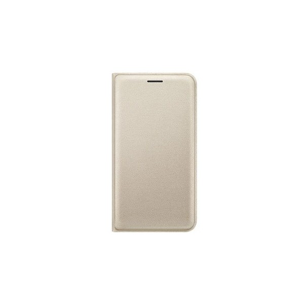 „Samsung“ Flip Wallet Cover atvērams maciņš - zelta (Galaxy J1 2016)