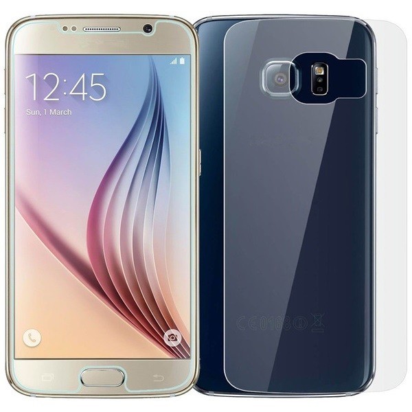 „ISME“ aizsargplēves ekrānam un aizmugurējai daļai - dzidras (Galaxy S6)