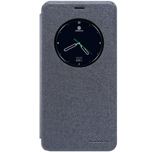 „Nillkin“ Sparkle atverčiamas dėklas - pilkas (m3 note)