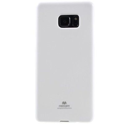 Samsung Galaxy Note 7 (N930) Mercury baltas kieto silikono tpu dėklas - nugarėlė / Priedai.lt