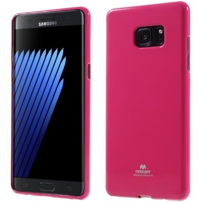 Samsung Galaxy Note 7 (N930) Mercury tumši rozs cieta silikona (TPU) apvalks / vacins.lv